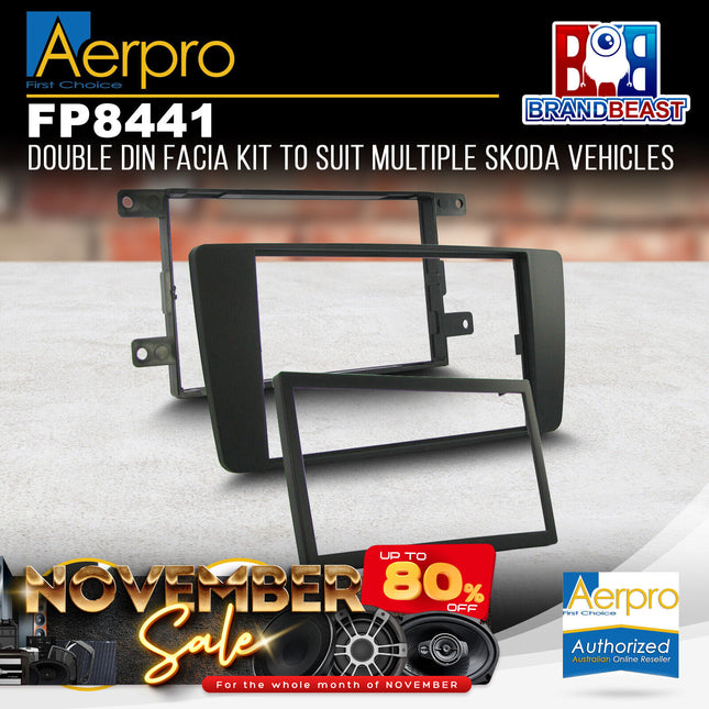 Aerpro FP8441 D/Din Facia Kit to Suit Multiple Skoda Vehicles