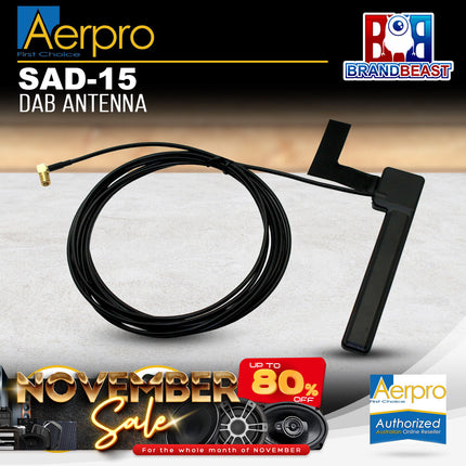 Aerpro SAD-15 DAB+ Antenna