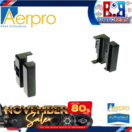 Aerpro FP8029 Single DIN Textured Black Facia Kit Suit Audi Various Models