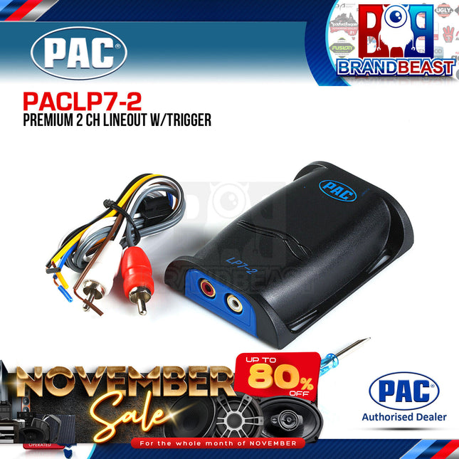 PAC PACLP7-2 Audio Passive 2 Channel Line Out Converter