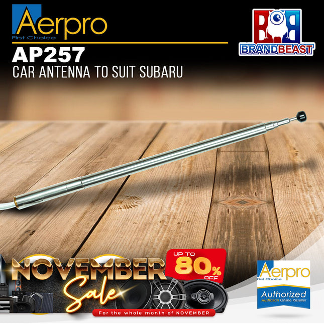 Aerpro AP257 Car Antenna To Suit Subaru