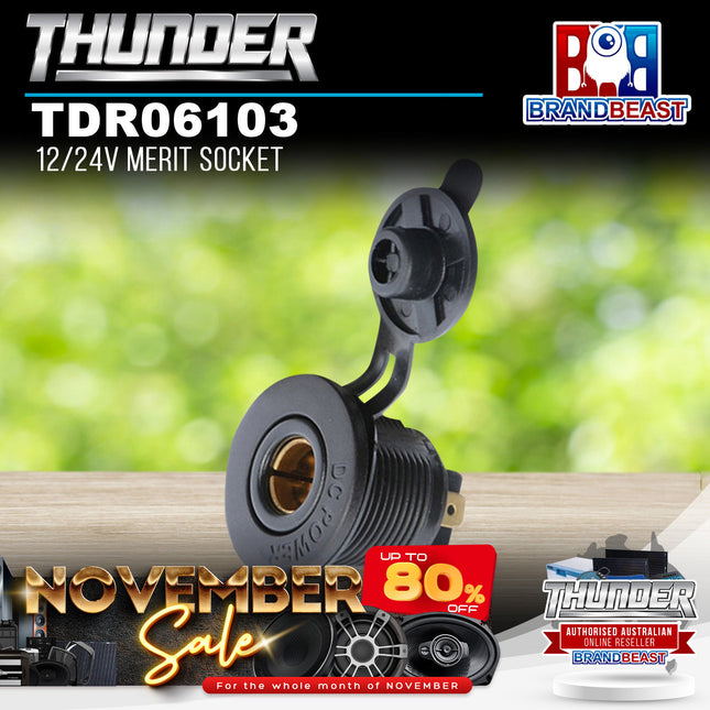 Thunder TDR06103 16A Merit Socket - 12/24V