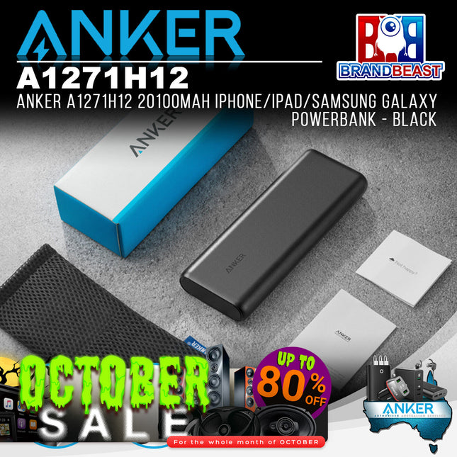 Anker A1271H12 20100mAh iPhone/iPad/Samsung Galaxy Powerbank - Black