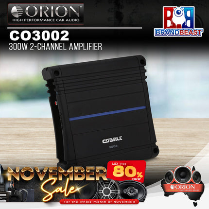 Orion CO3002 300W 2-Channel Amplifier