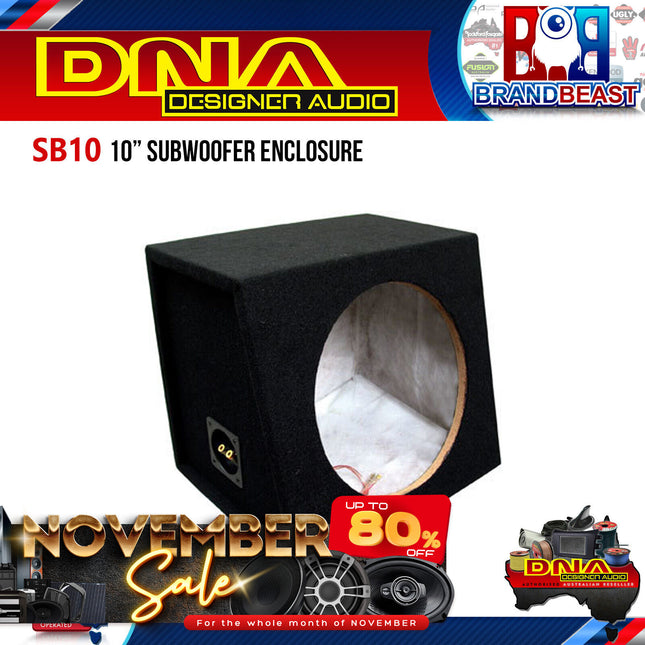 DNA SB10 10" Subwoofer Enclosure Box