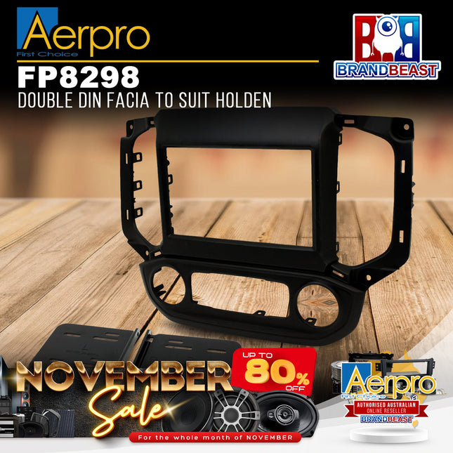 Aerpro FP8298 Double Din Facia Holden