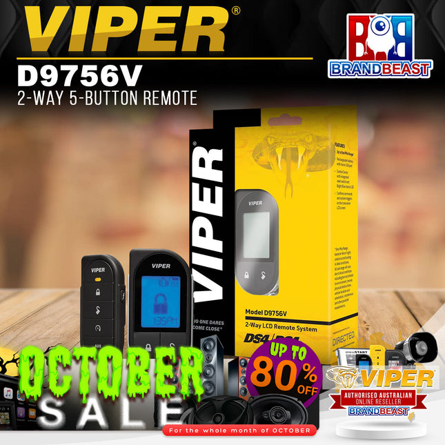 Viper D9756V 2-Way 5-Button Remote