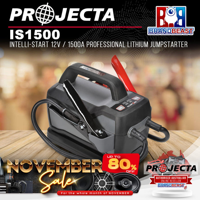 PROJECTA IS1500 Intelli-Start 12V / 1500A Professional Lithium Jumpstarter