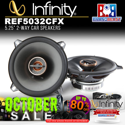 Infinity REF5032CFX REFERENCE 5-1/4" (130mm) 135W Coaxial Car Speaker