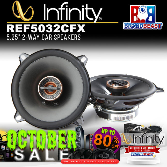 Infinity REF5032CFX REFERENCE 5-1/4" (130mm) 135W Coaxial Car Speaker