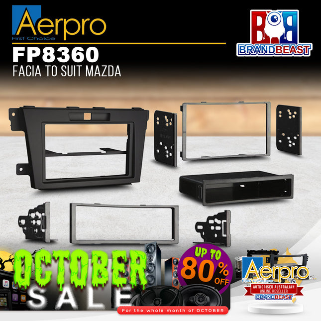 Aerpro Fp8360 Facia to Suit Mazda