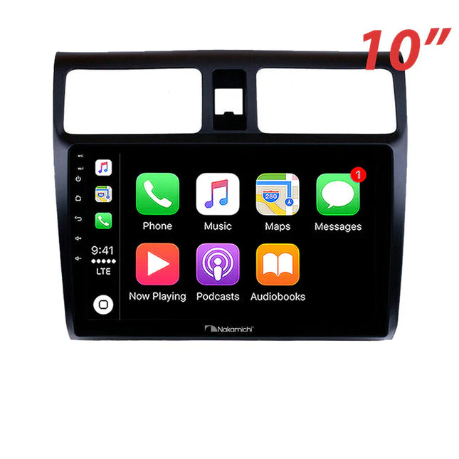 Nakamichi NAXSUZUKISWIFT20052011 - 10" Android Wireless CarPlay & GPS Navigation System