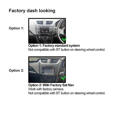 Nakamichi NA9SUZUKISWIFT20122017 - 9" Android Wireless CarPlay & GPS Navigation System