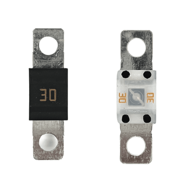 BAINTECH SWE-MID030R 30A MIDI Fuse - Replacement Automotive Fuse for Circuit Protection in 12V/24V Electrical Systems