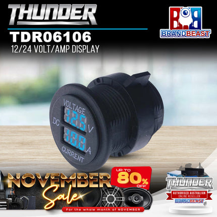 Thunder TDR06106 12/24 Volt/Amp Display