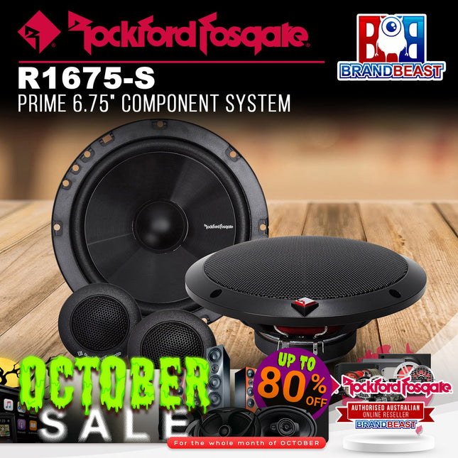 Rockford Fosgate R1675-S Prime 6.75" Component System