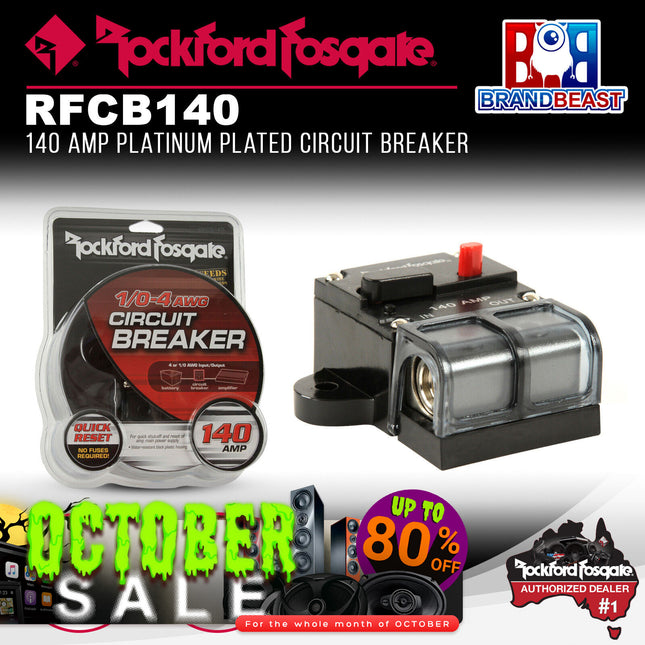 Rockford Fosgate RFCB140 140 Amp Circuit Breaker