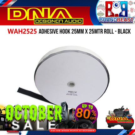 DNA WAH2525 25mm x 25m Roll Adhesive Hook