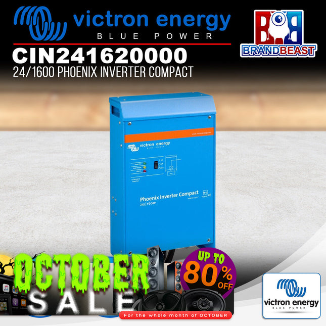 Victron Energy CIN241620000 24/1600 Phoenix Inverter Compact