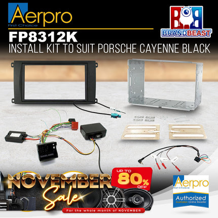 Aerpro FP8312K Installation Kit to Suit Porsche Cayenne 2008-2010