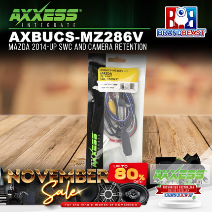 Axxess AXBUCS-MZ286V Mazda 2014-Up SWC and Camera Retention