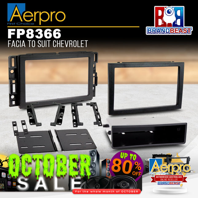 Aerpro FP8366 Facia to Suit Chevrolet Silverado 2007-2013