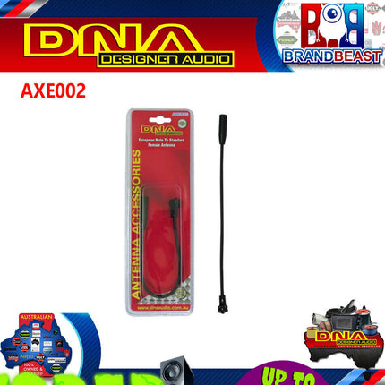 DNA AXE002 European Male Plug to Standard Female Antenna Socket