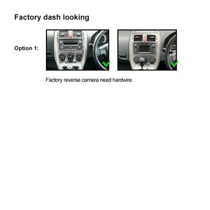 Nakamichi W9TOYOTACOROLLA20072011 - 9" Wireless Apple CarPlay & Android Auto Headunit