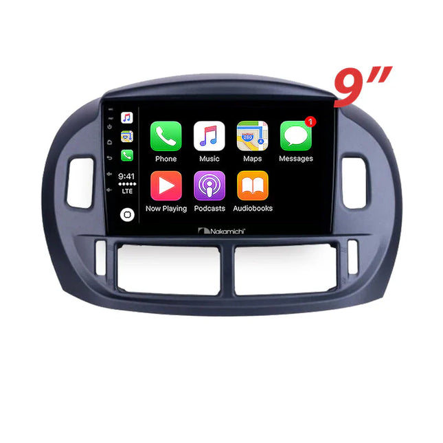 Nakamichi NA9TOYOTAESTIMATARAGO20012006 9" Wireless CarPlay Android Auto Toyota Estima Tarago 2001-2006 Head Unit