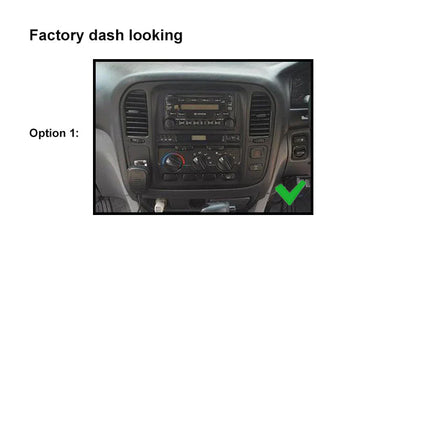 Nakamichi 9" Wireless CarPlay Android Auto Toyota Landcruiser 1999-2002 Head Unit