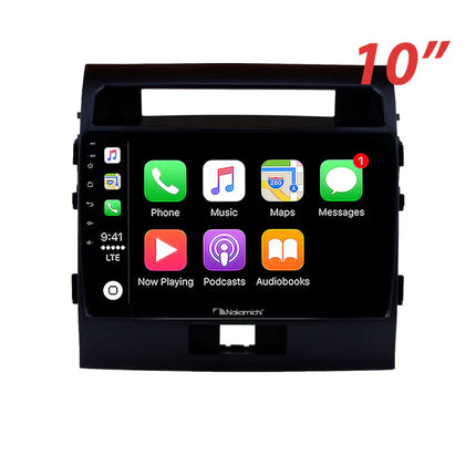 Nakamichi NAXTOYOTALANDCRUISER20072015 10" Wireless CarPlay Android Auto Toyota Landcruiser 2007-2015 Head Unit