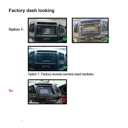 Nakamichi NAXTOYOTALANDCRUISER20072015 10" Wireless CarPlay Android Auto Toyota Landcruiser 2007-2015 Head Unit