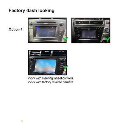 Nakamichi 9" Wireless CarPlay Android Auto Toyota Prius V 2012-2019 Head Unit