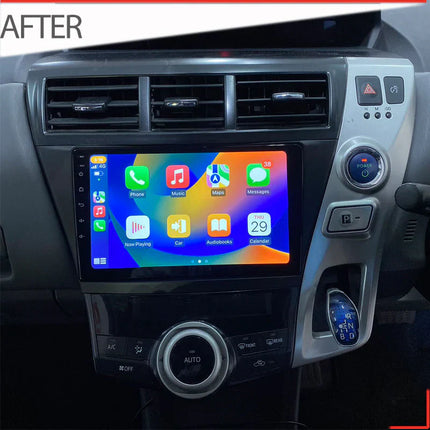Nakamichi 9" Wireless CarPlay Android Auto Toyota Prius V 2012-2019 Head Unit