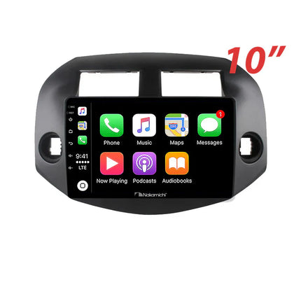 Nakamichi 10" Wireless CarPlay Android Auto Toyota RAV4 2006-2012 Head Unit