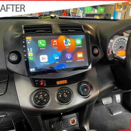 Nakamichi 10" Wireless CarPlay Android Auto Toyota RAV4 2006-2012 Head Unit