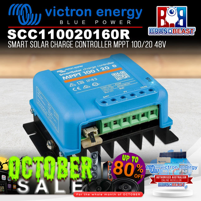 Victron Energy SCC110020160R Smart Solar Charge Controller MPPT 100/20 48V