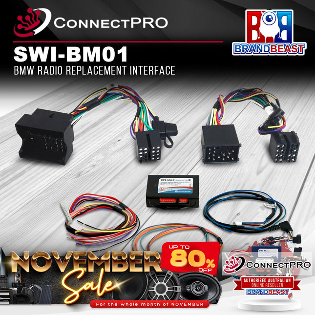ConnectPRO SWI-BM01 BMW Radio Replacement Interface