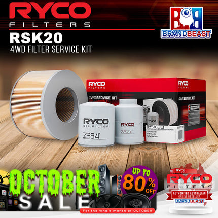 Ryco RSK20 4WD Filter Service Kit