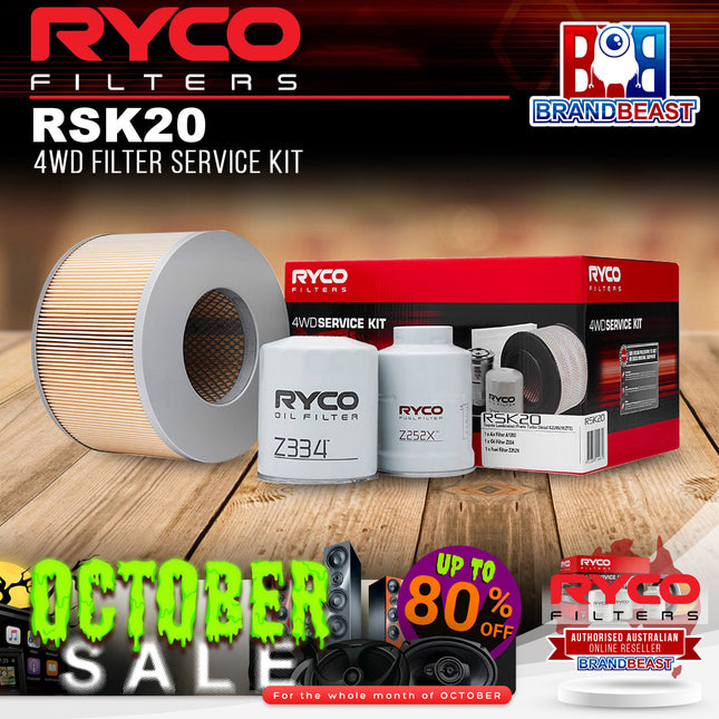 Ryco RSK20 4WD Filter Service Kit