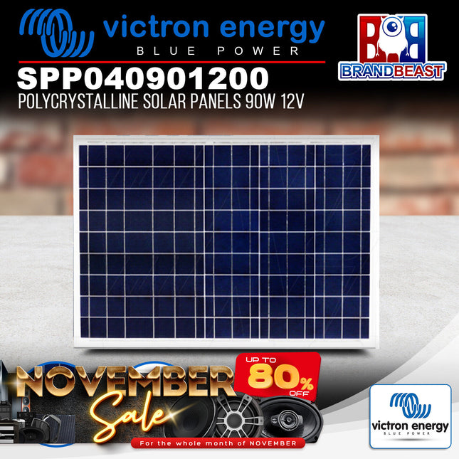 Victron Energy SPP040901200 Polycrystalline Solar Panels 90W 12V 780 x 668 x 30mm