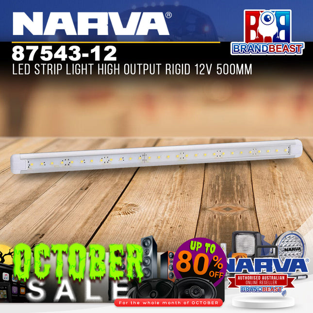 Narva 87543-12 LED Strip Light High Output Rigid 12V 500mm