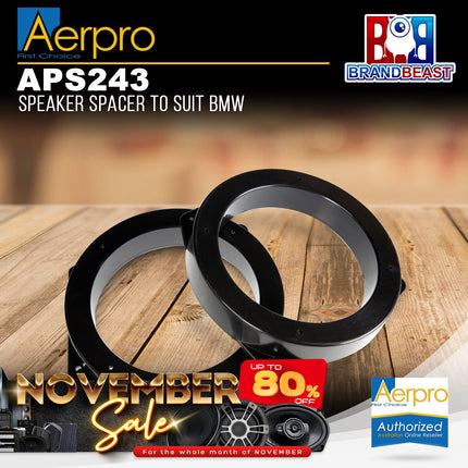 Aerpro APS243 Speaker Spacer to Suit BMW