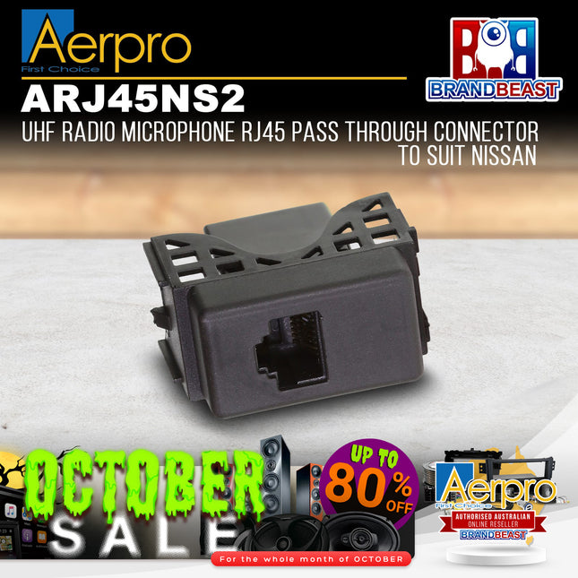 Aerpro ARJ45NS2 Panel Adapater Socket RJ45 to Suit Nissan