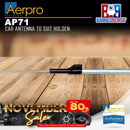 Aerpro AP71 Car Antenna to Suit Holden