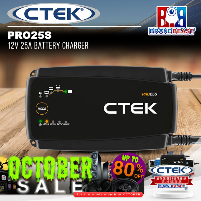 CTEK PRO25S 12V 25A Battery Charger