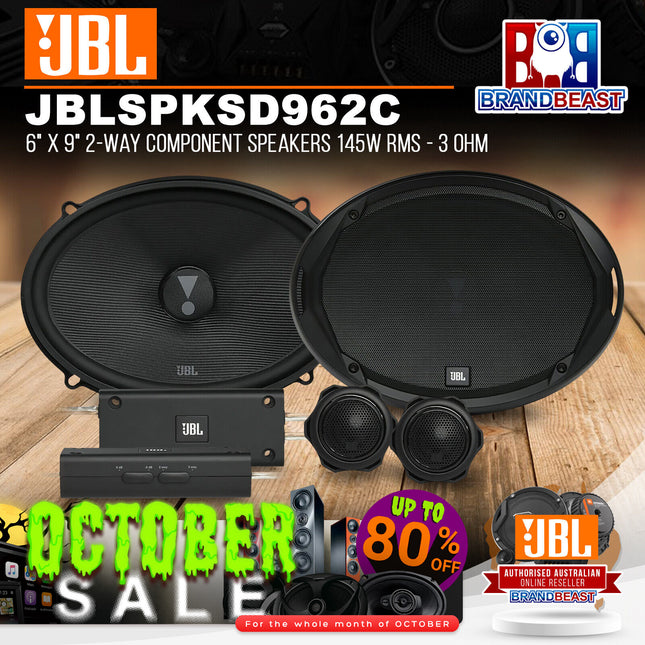 JBL Stadium 962C 6" x 9" 2-Way Component Speakers 145W RMS - 3 Ohm