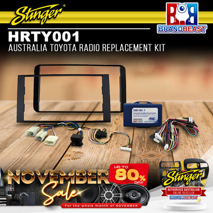 Stinger HRTY001 Toyota Radio Replacement Kit