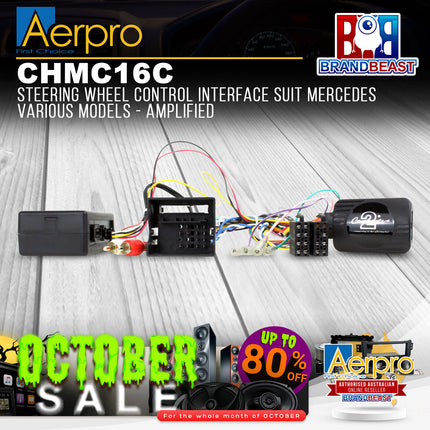 Aerpro CHMC16C Steering Wheel Control Interface Suit Mercedes Various Models