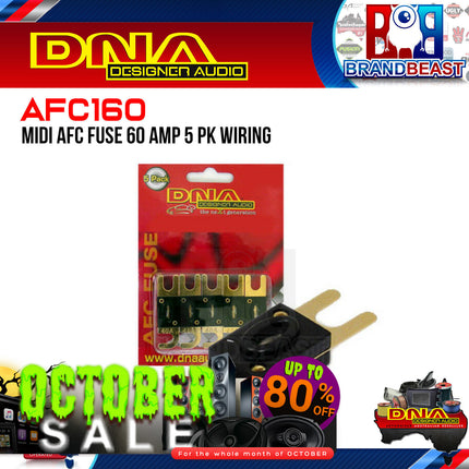 DNA AFC160 60 AMP Midi AFC Fuse - 1 Pack Of 5